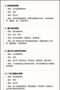 湛江大学有多少所