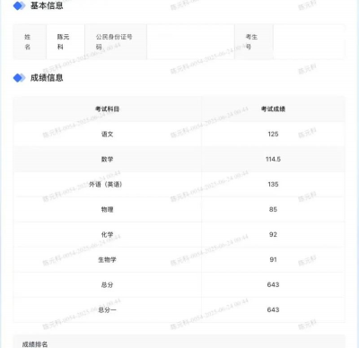 清华大学考试总分多少